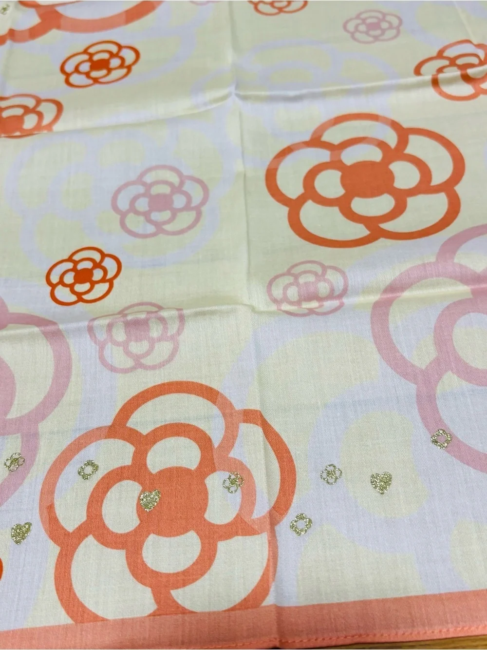 Clathas Japan Cotton Multicolor Floral  Scarf/Bandana/Handkerchief size 51cm 20”